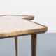 Modern Italian sculptural side table from the 1960s