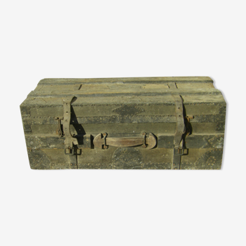 Old military trunk