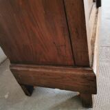 Library, wooden showcase