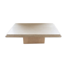 Travertine table