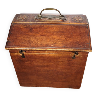 Old star wooden box