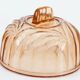 Old glass cheese bell