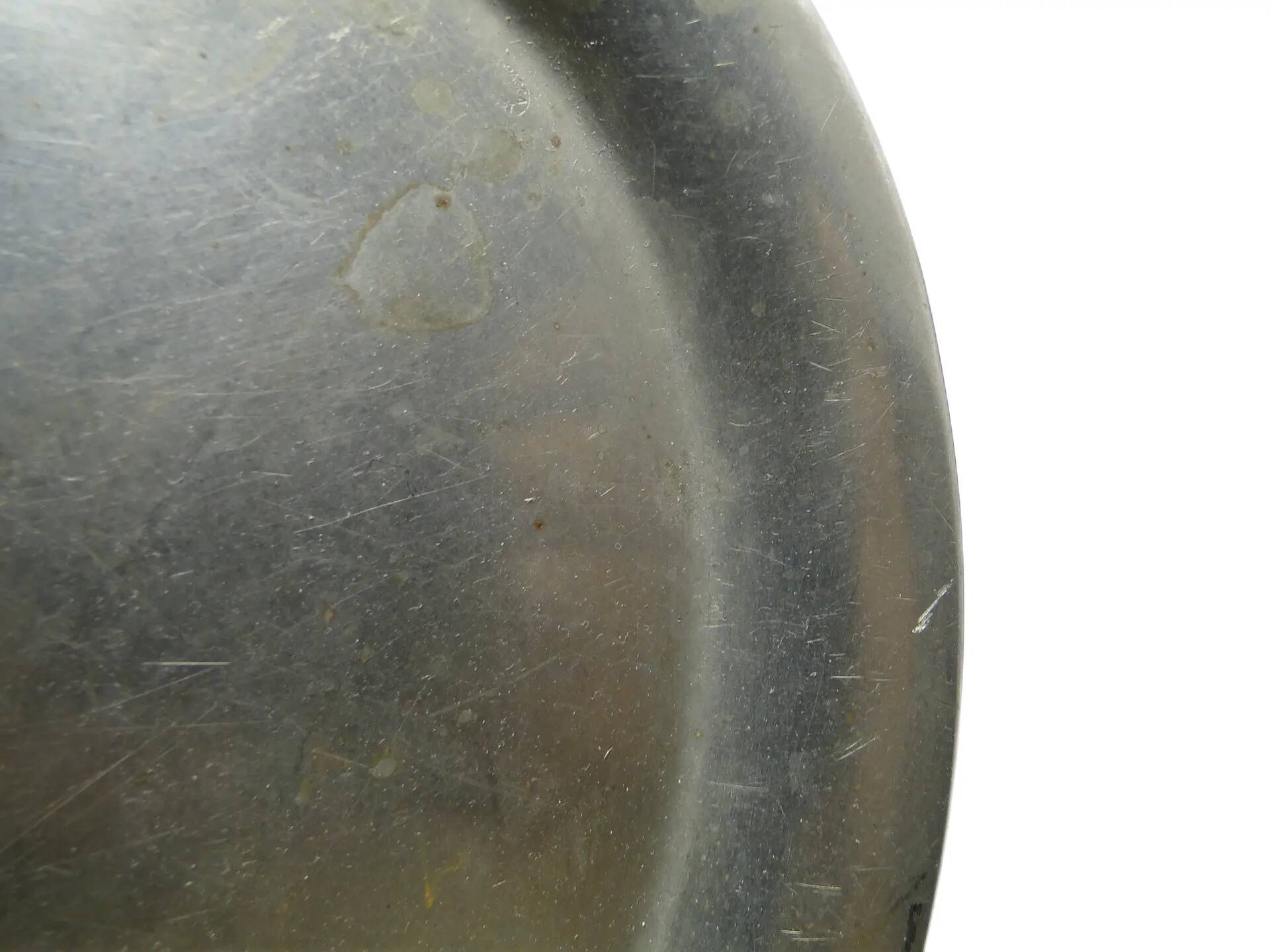 Restaurant tray, minimalism, silver-plated alpaca, Poland, 1920s.