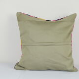 Pink cushion cover Suzani ak262