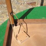 Folding bridge table