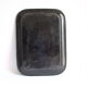 Black toleware painted metal serving tray 19th century