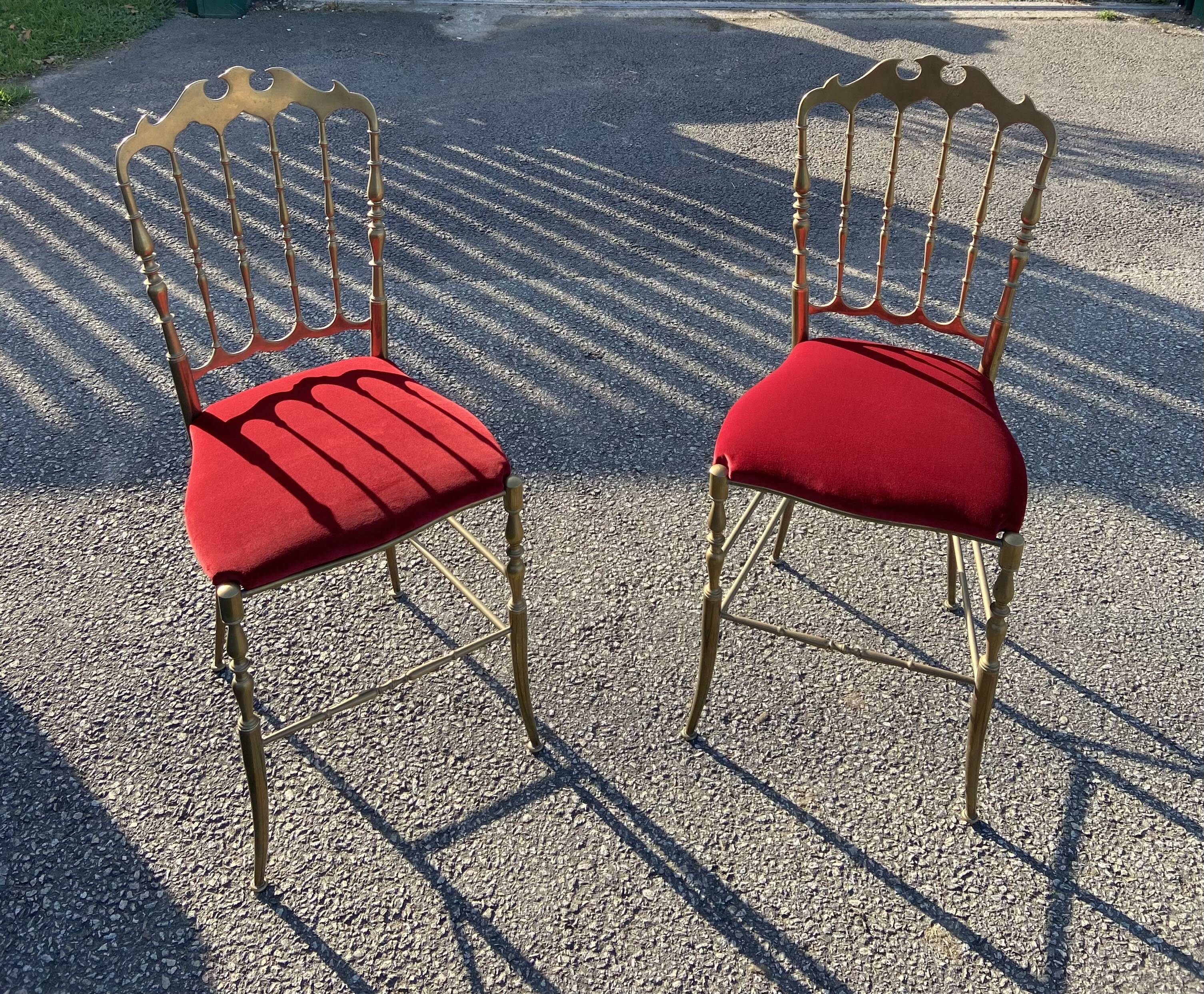 Pair of charivari chairs