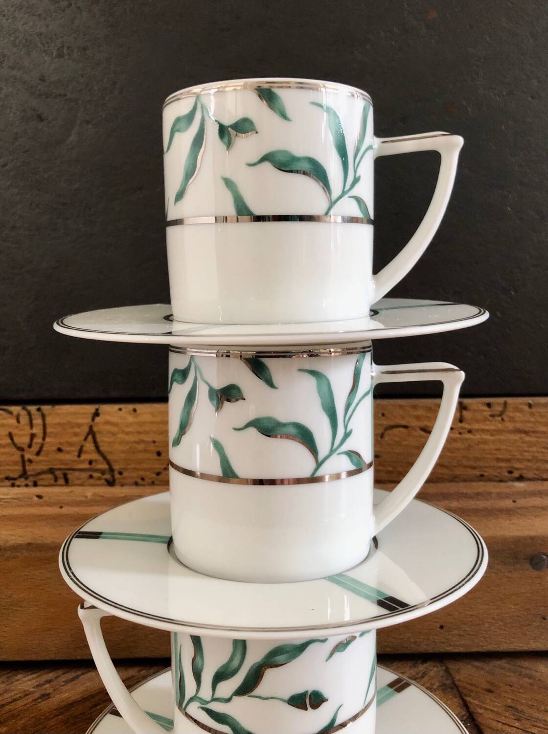 Porcelain coffee service by Rémy Letang