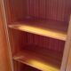 Meuble bois et skai armoire-commode-secretaire vintage