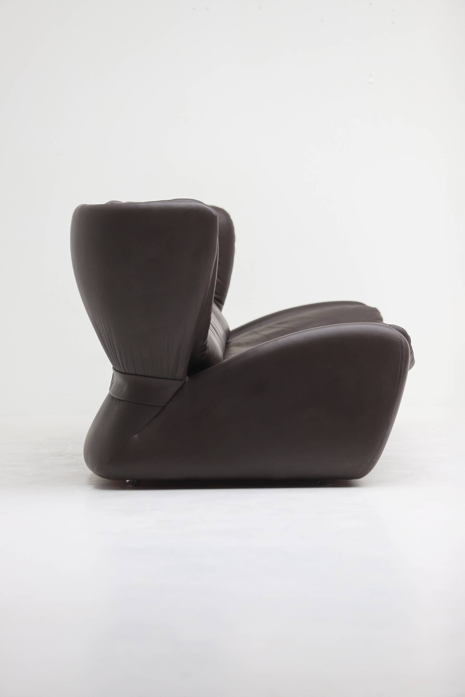 three-seat sofa model Pasha, manufactured in the 1970s by Durlet, Belgium.