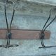 School coat rack with 5 double hooks