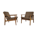 Pair of vintage Scandinavian armchairs