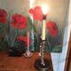 Wooden lamp foot