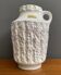 White fat lava vase by Carstens West Germany model 222-20 1970s