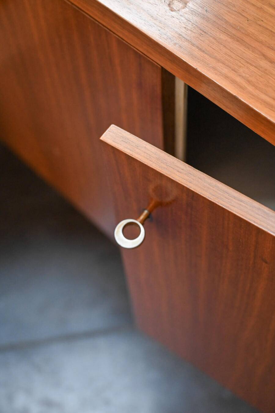 Vintage teak veneer sideboard