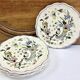 5 Gien dessert plates cornucopia decor 1960 1971