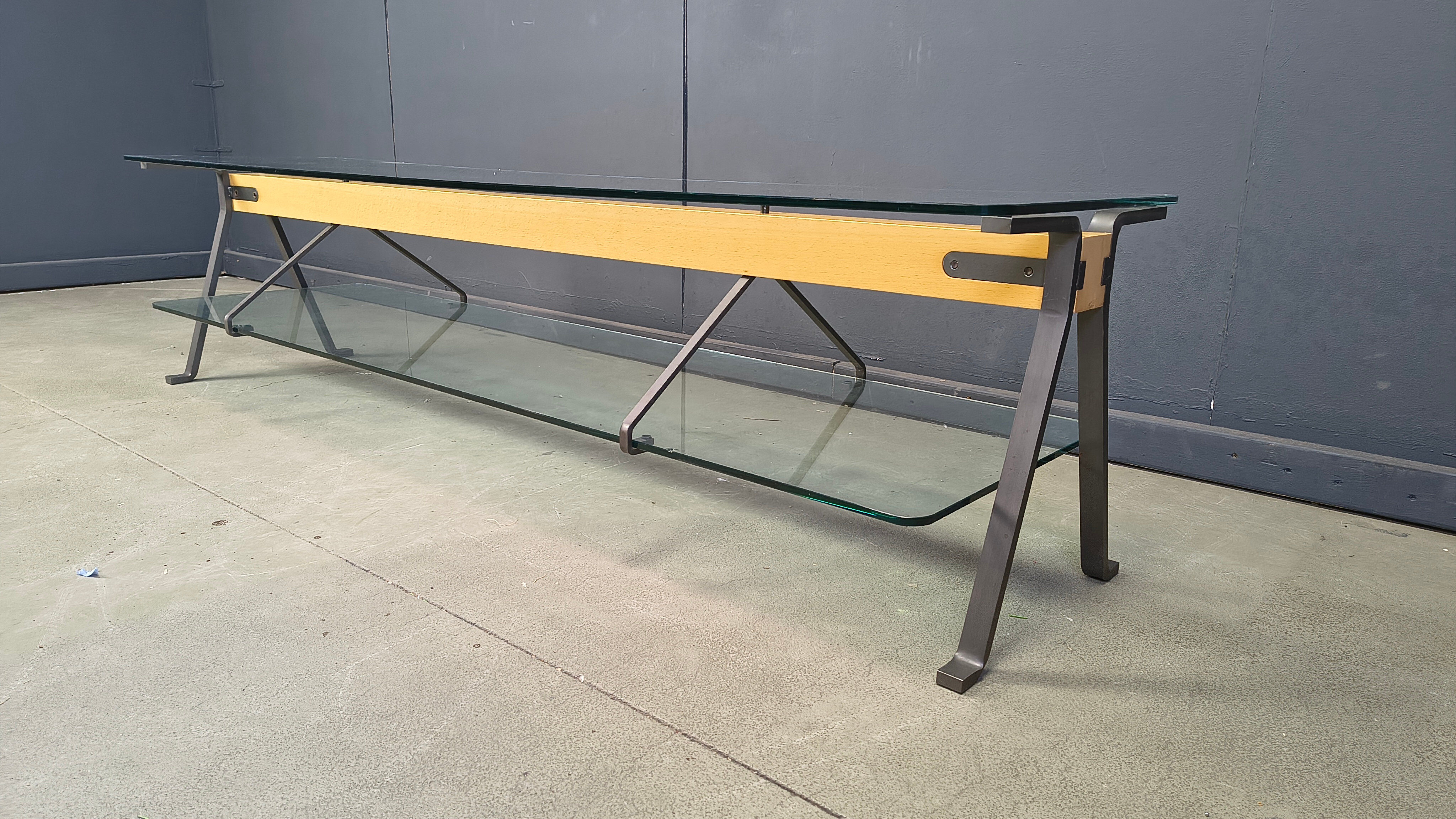 Driade Fratello coffee table by Enzo Mari, 1980s
