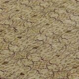 One-of-a-kind turkish handwoven vintage rug - rustic vintage charm 243x 151