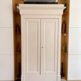 Walnut wardrobe, early 20th century