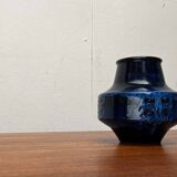 Vintage Japanese workshop pottery vase from Tokoname, 1970s.