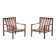 Fauteuils en Wengé par Jørn Nilson, Danemark, 1966, Set de 2