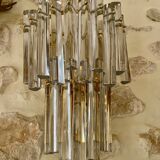 Venini murano glass wall light, Italy 1980s