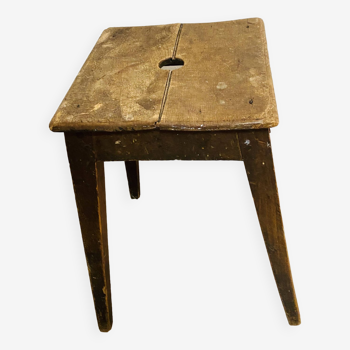 Tabouret bois ancien  ancien