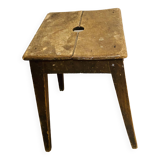 Tabouret bois ancien  ancien
