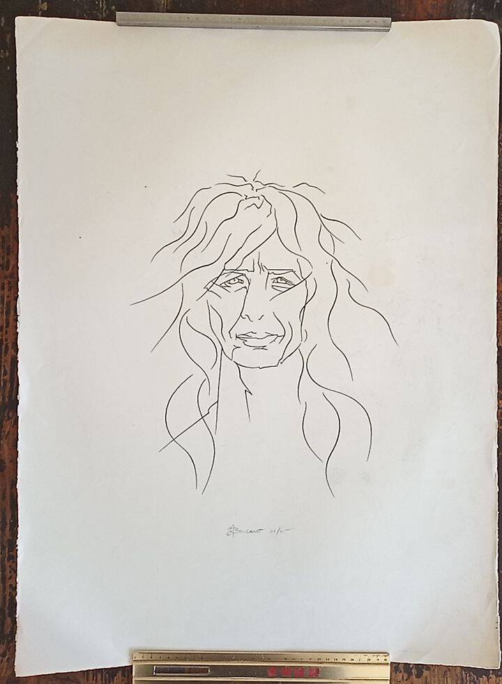Michel Boucaut (born in 1948) - screenprint - justified 21/25 - 77 x 57 cm
