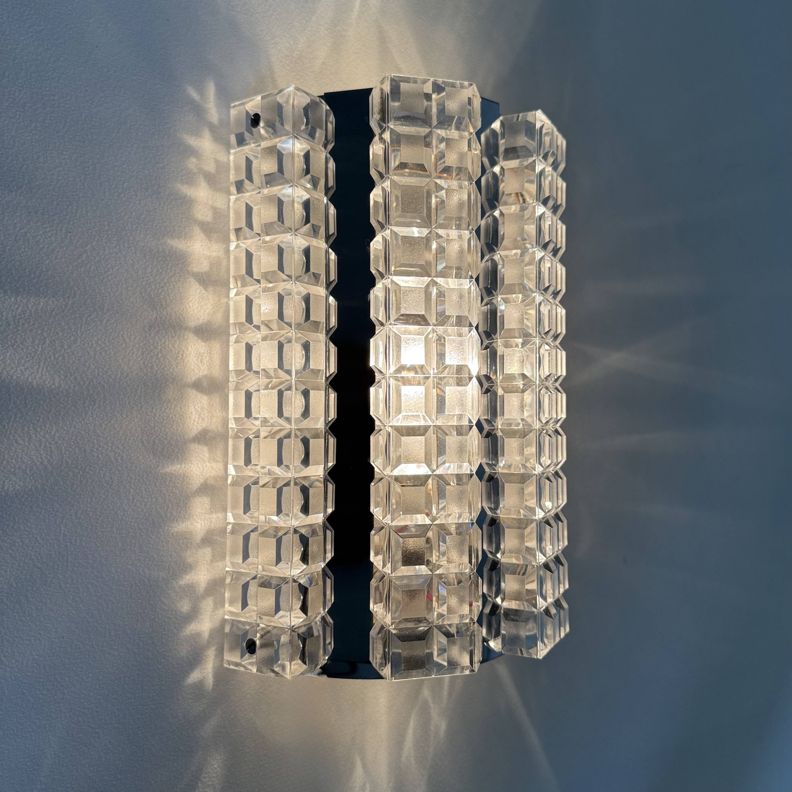 Mid-century design wall lamp sconce , 1970s