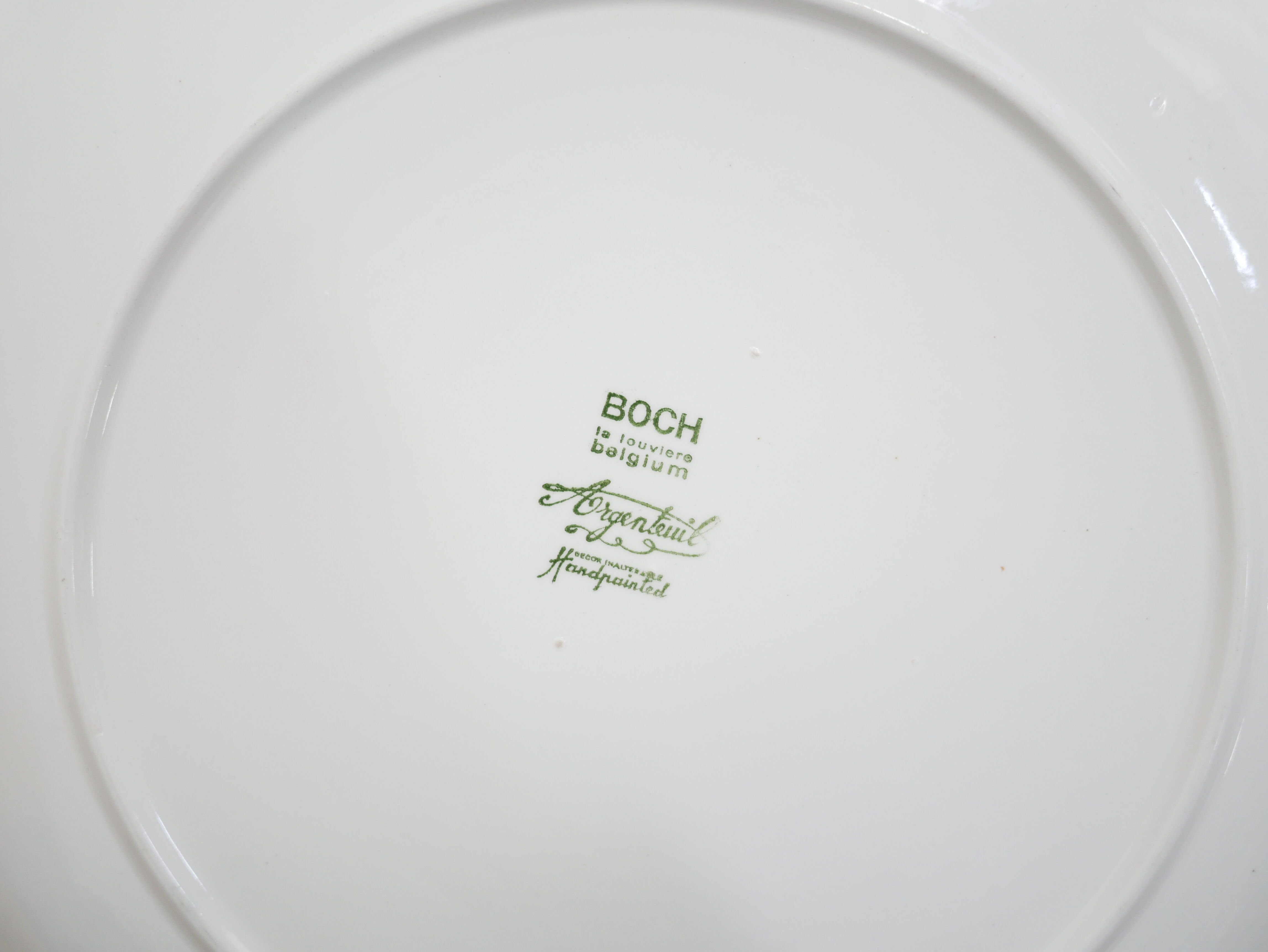 Vintage dish edited by Boch La Louvière