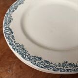 Green Fire Earth Set 6 large plates and 6 small plates