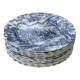 Set of 12 Myott dinner plates - Royal Mail - English Staffordshire earthenware