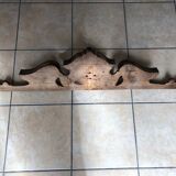 Ibex wooden pediment