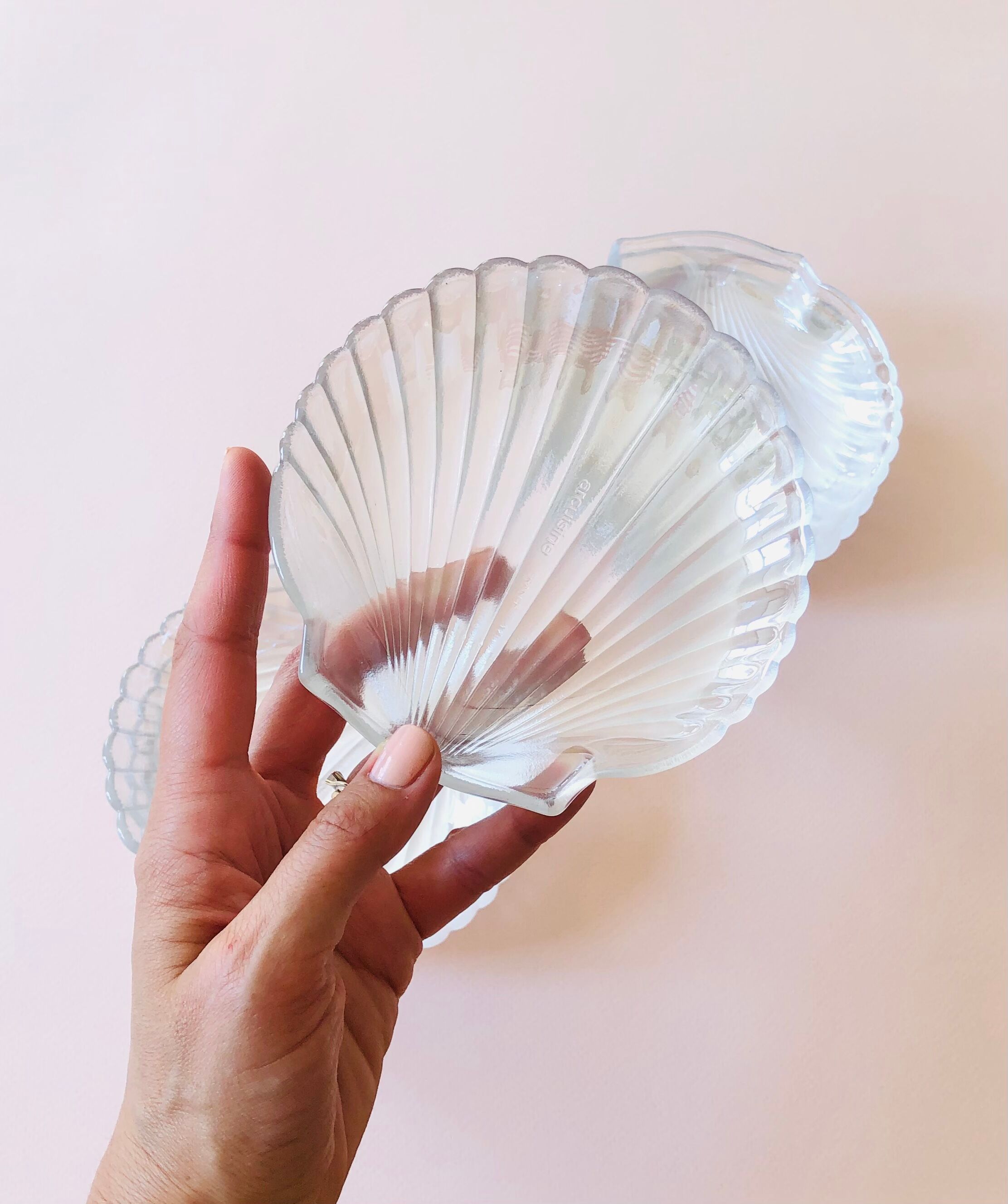 Vintage shell cups Arcuisine