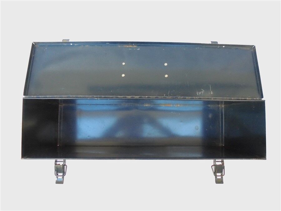 Vintage metal toolbox