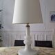 Lampe opaline vintage