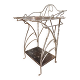 Small Art Nouveau wrought iron side table from the 1900s
