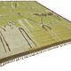 Handmade Tribal Decorative 309 cm x 430 cm Green Wool Carpet