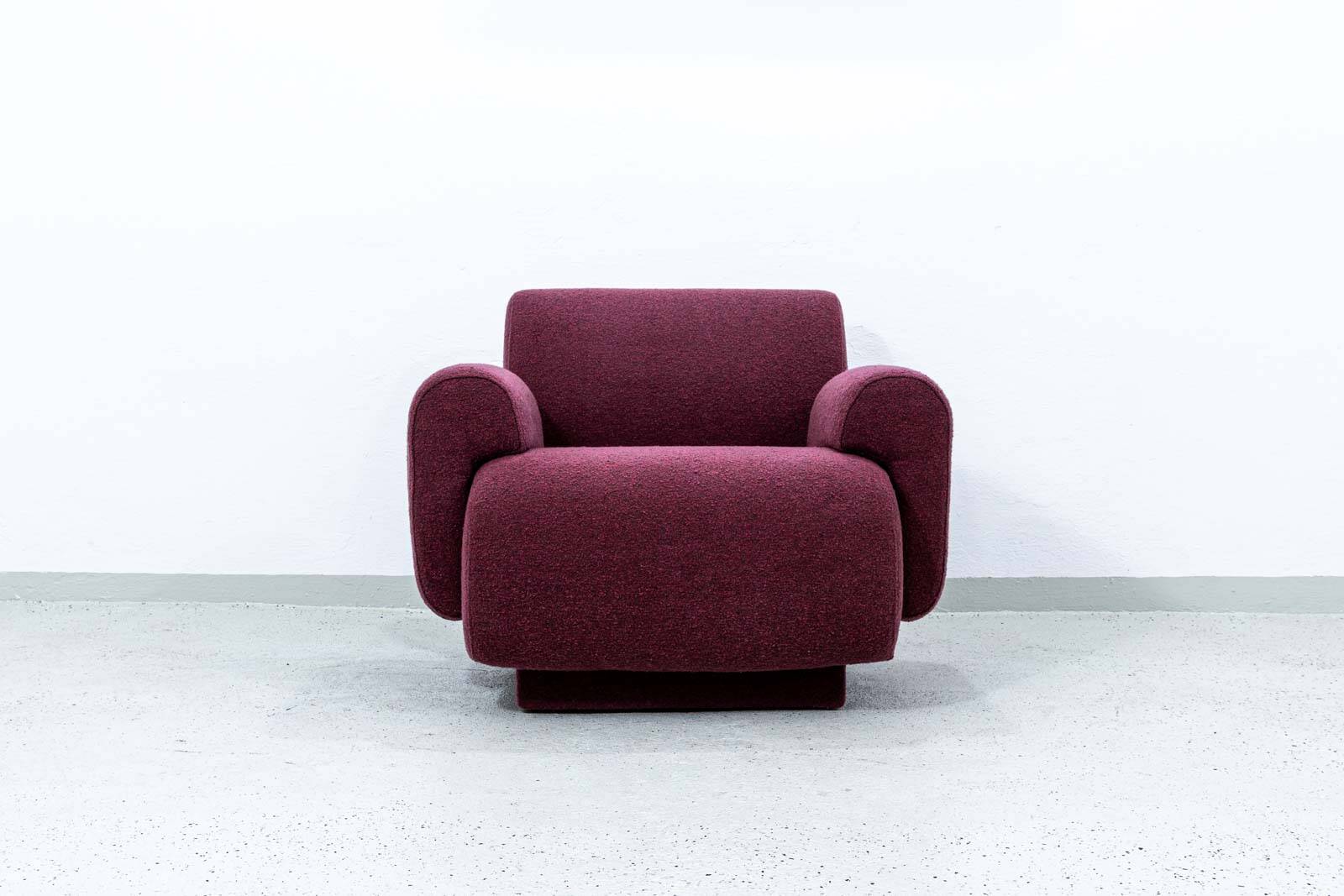 Fauteuil lounge par Eberhard Geißler, Oelsa, Allemagne, années 1970