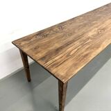 Large XXL Farm Table in Pine – Tapered Legs – L367 cm