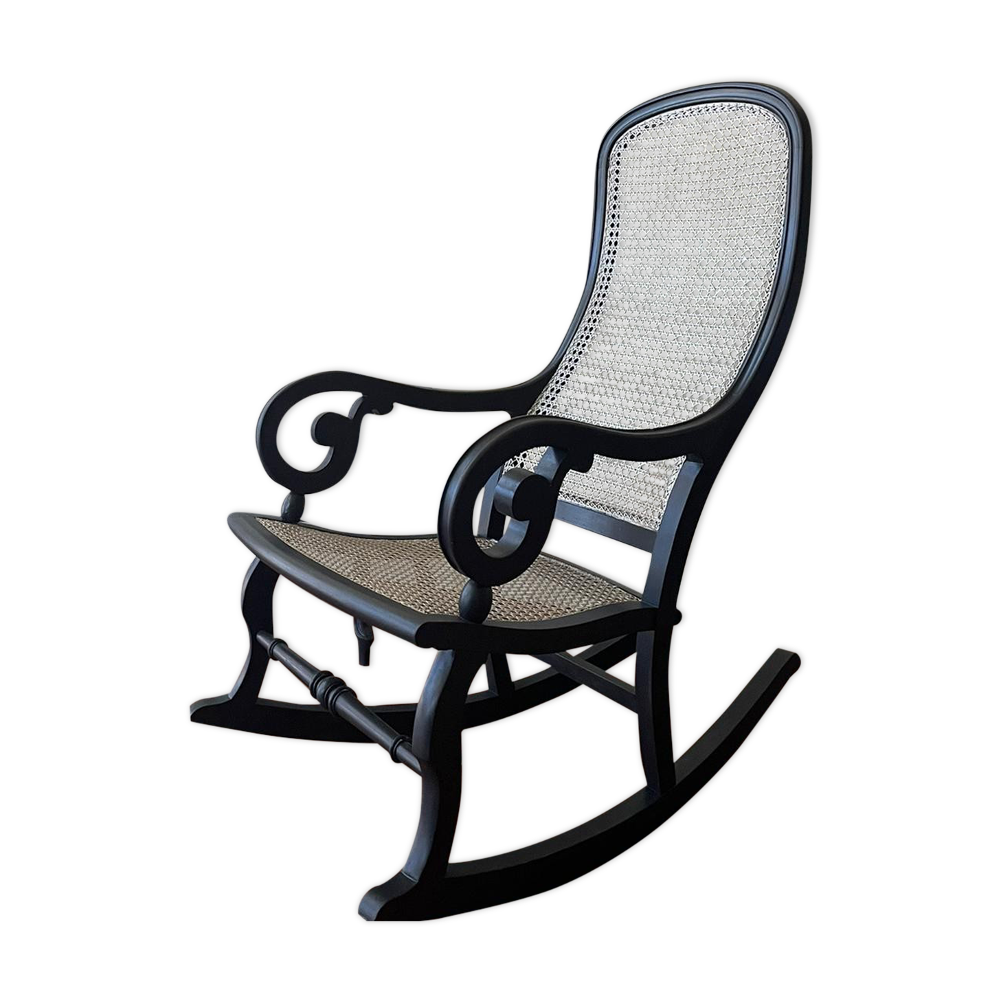 Bentwood Champagne Style Wooden Rocking Chair