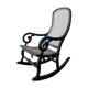 Bentwood Champagne Style Wooden Rocking Chair