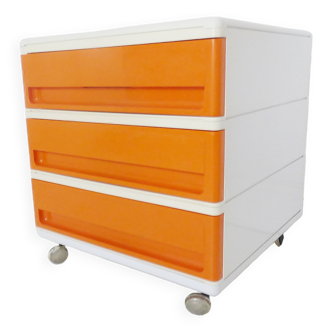 Vintage French Plastic Chest Of Drawers