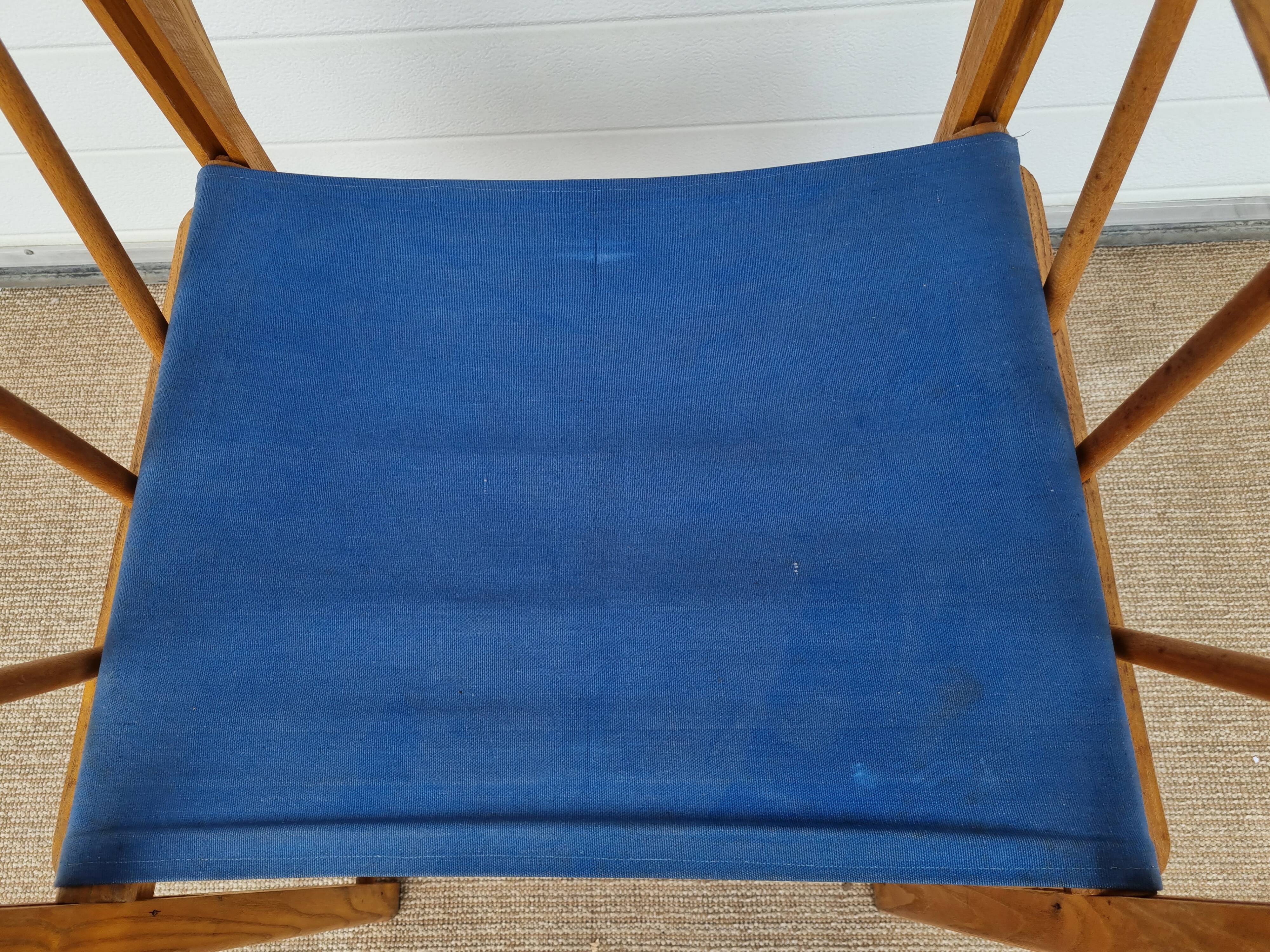 5 Old Folding Chairs from Garden 50 60