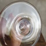 set of 7 crystal glasses