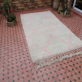 Beni ourain carpets rose 250 x 143 cm