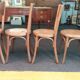 Set of 4 Fischel bistro chairs