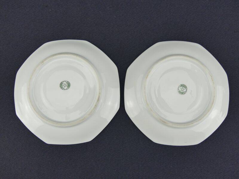 Art Deco tête-à-tête in Limoges porcelain by Legrand