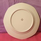 Series of 6 Schonwald Germany flat plates Art Nouveau decor